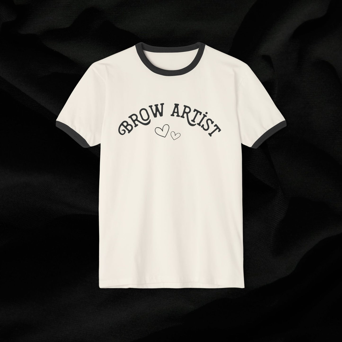 Brow Artist Ringer T-Shirt