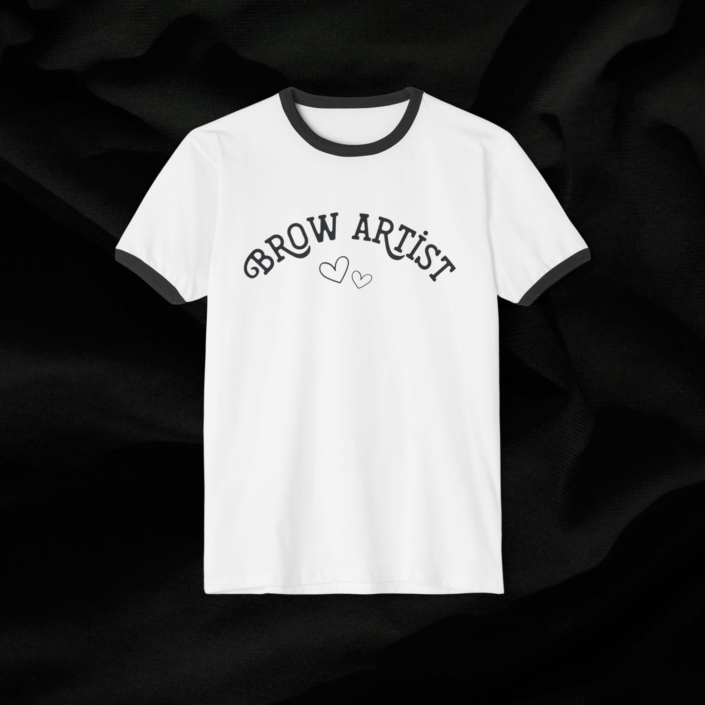 Brow Artist Ringer T-Shirt