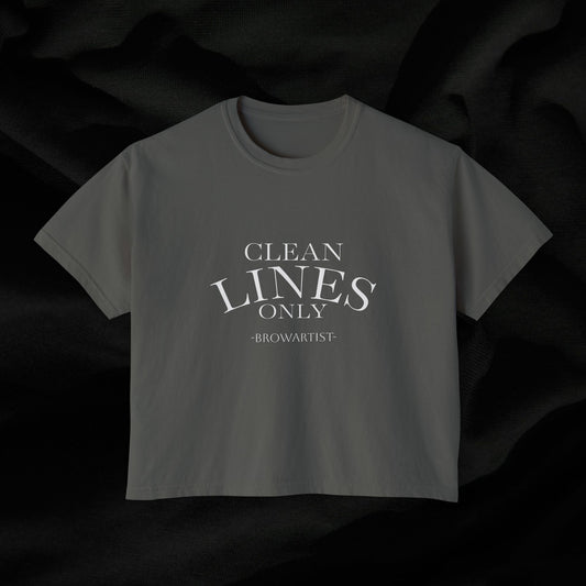 Brow Artist Clean Lines Boxy Shirt